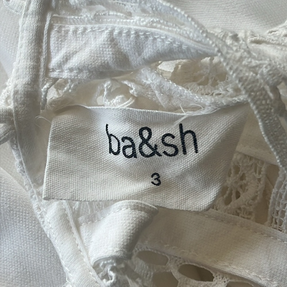 Ba&sh Zenna Ecru dress size 3 = US womens large - Picture 8 of 12